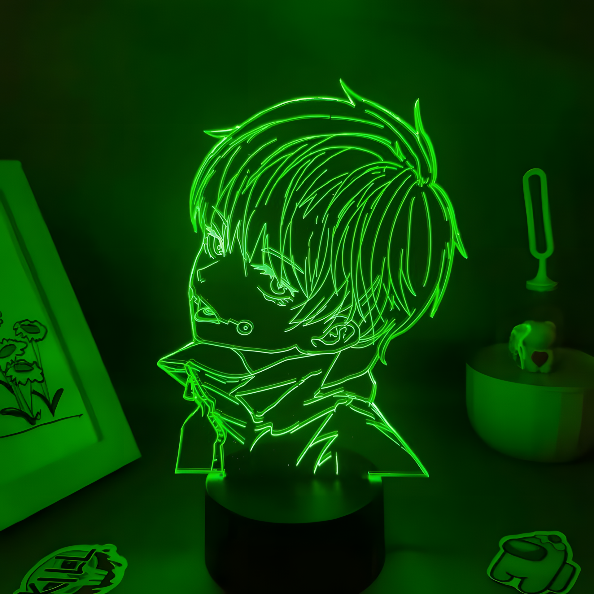 Lampe 3D Toge Inumaki - Jujutsu Kaisen