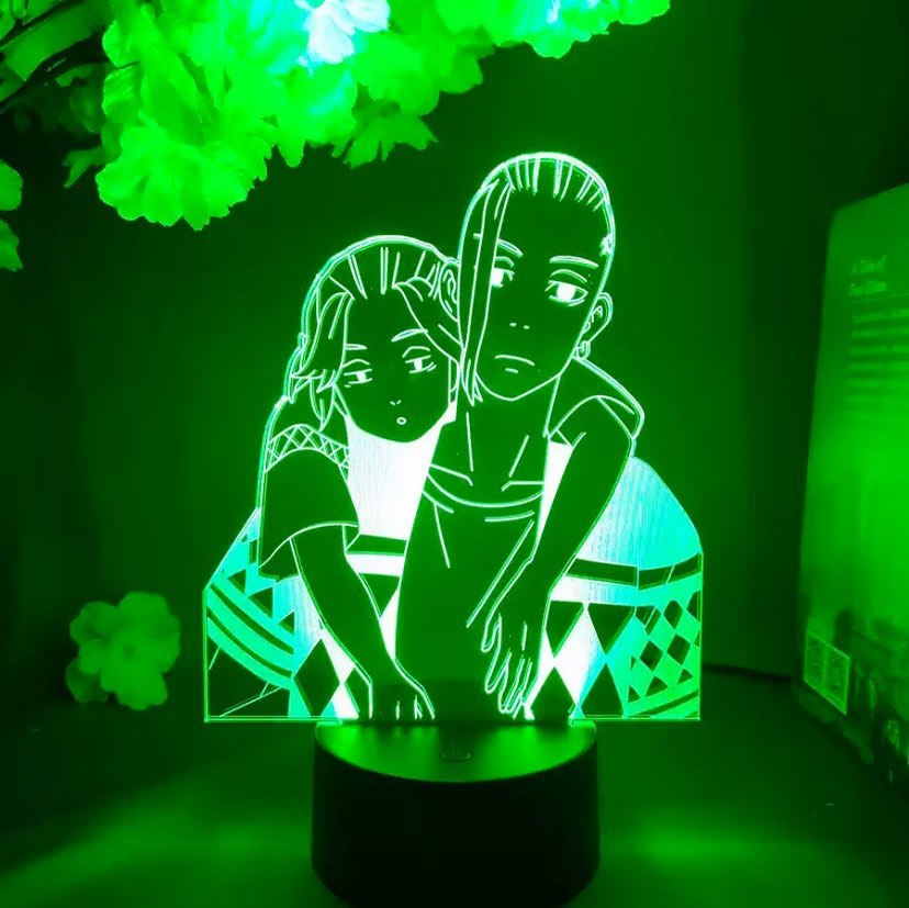 Lampe Mikey et Darken - Tokyo Revengers