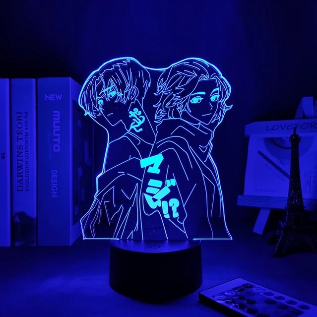 Lampe 3D Mikey jeune et Adulte - Tokyo Revengers