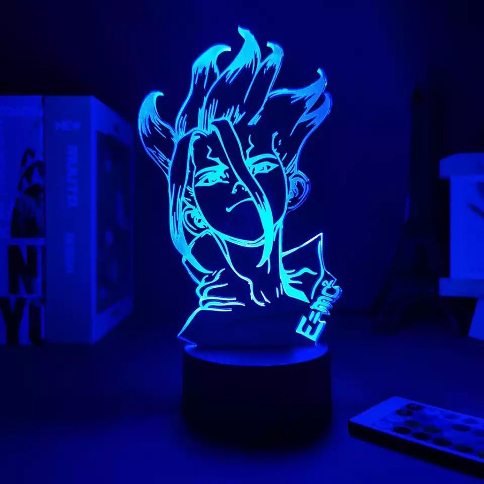 Lampe 3D Senku - Dr Stone
