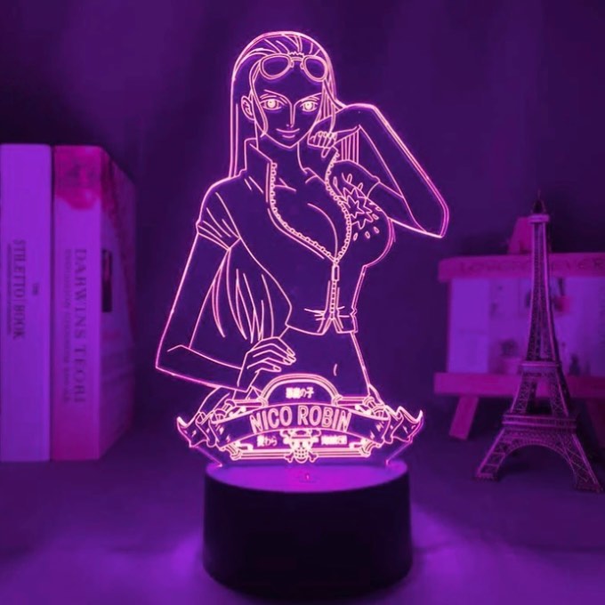 Lampe 3D Nico Robin - One Piece