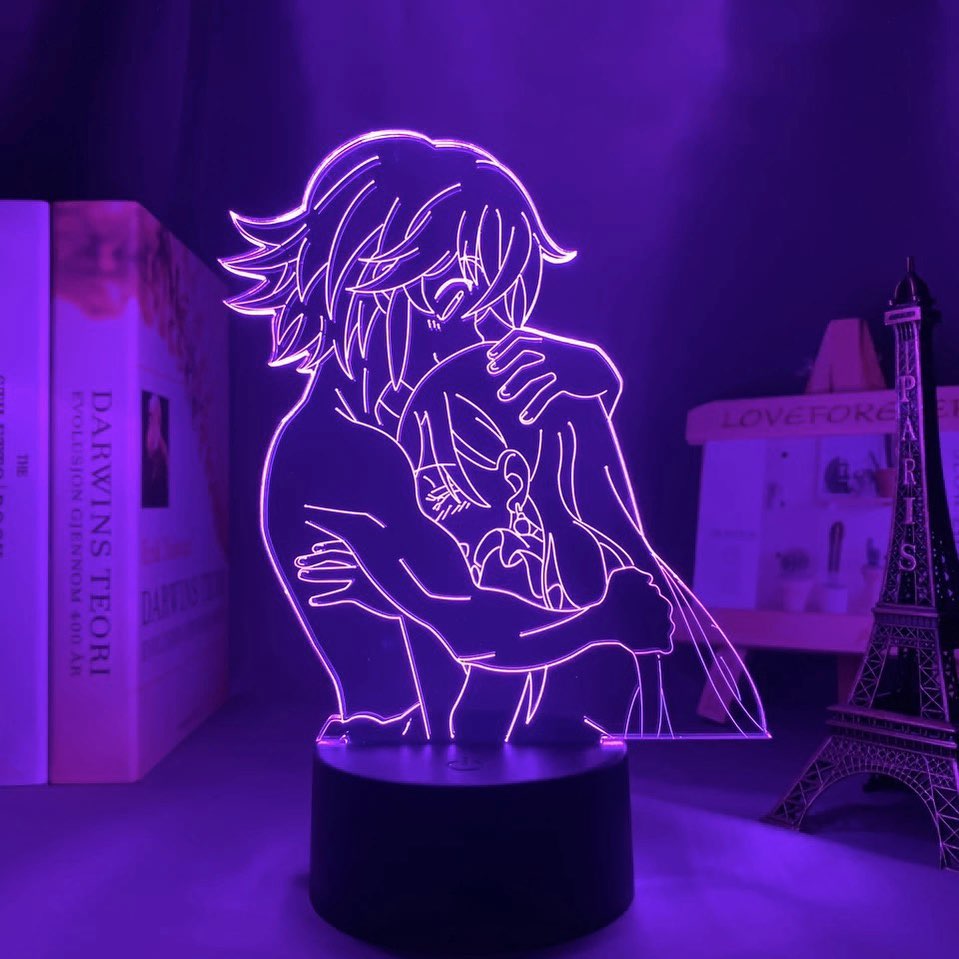 Lampe 3D Meliodas et Elizabeth - Seven Deadly Sins