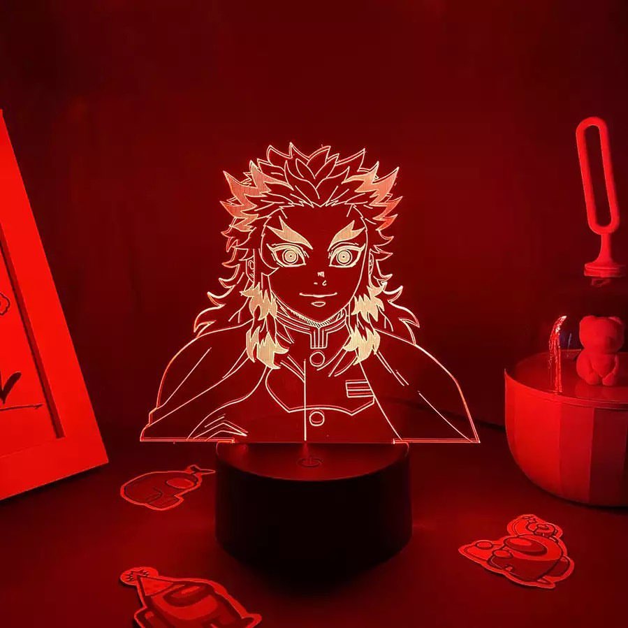 Lampe 3D Kyojuro Rengoku - Demon Slayer