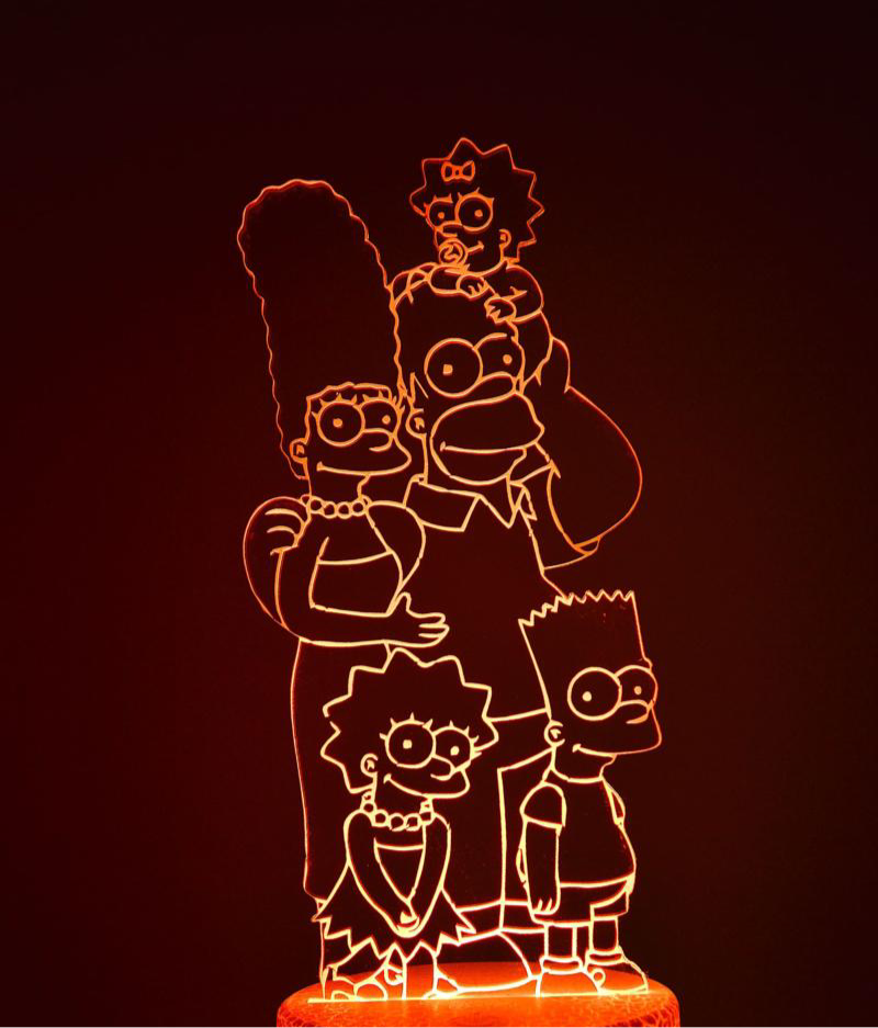 Lampe Les Simpsons