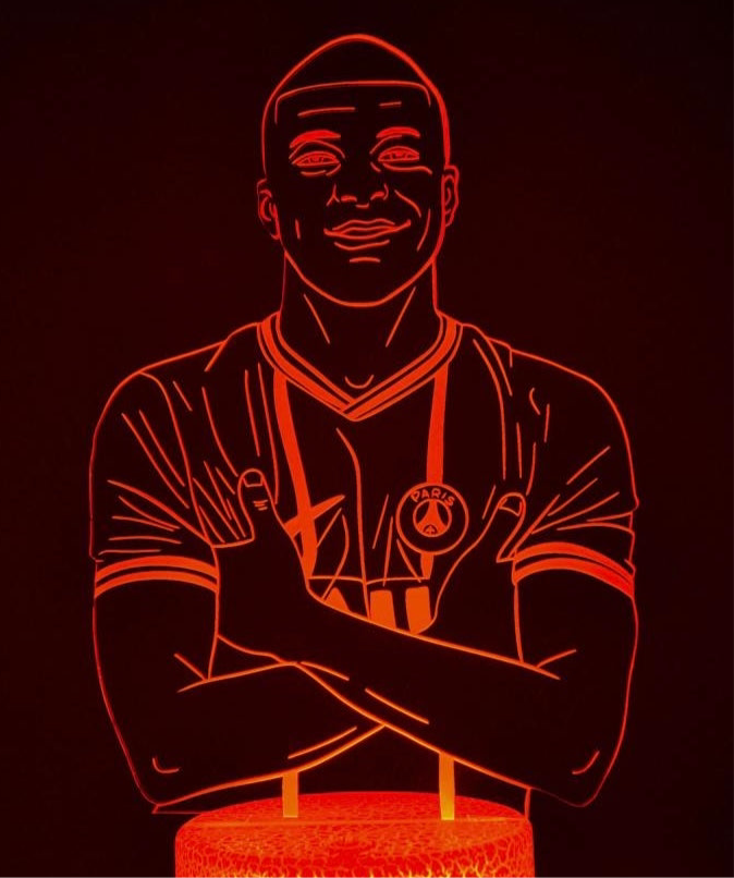 Lampe Kylian Mbappe