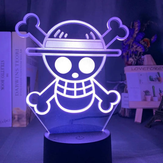 Lampe Logo Mugiwara - One Piece