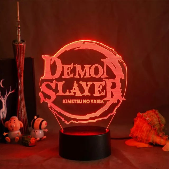 Lampe Logo Demon Slayer