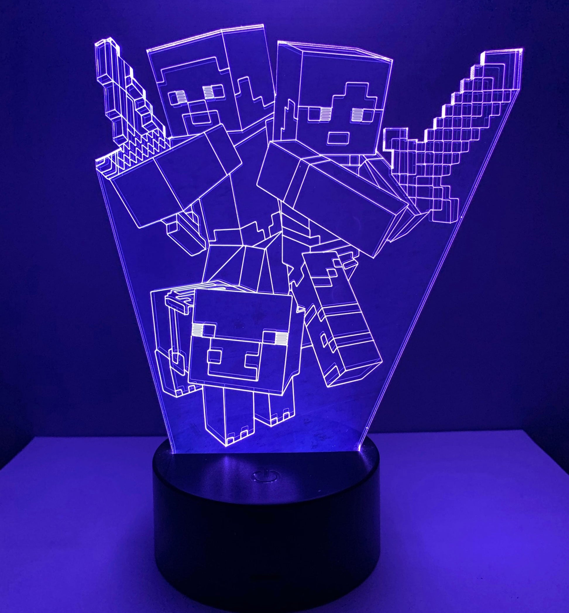 Lampe Minecraft
