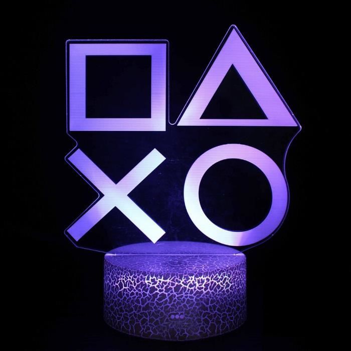 Lampe Playstation Touches Manettes
