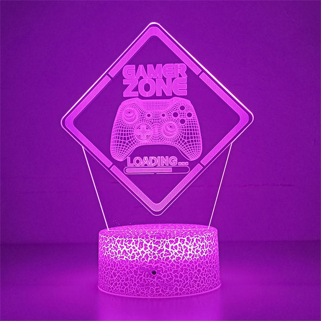 Lampe Gaming Zone