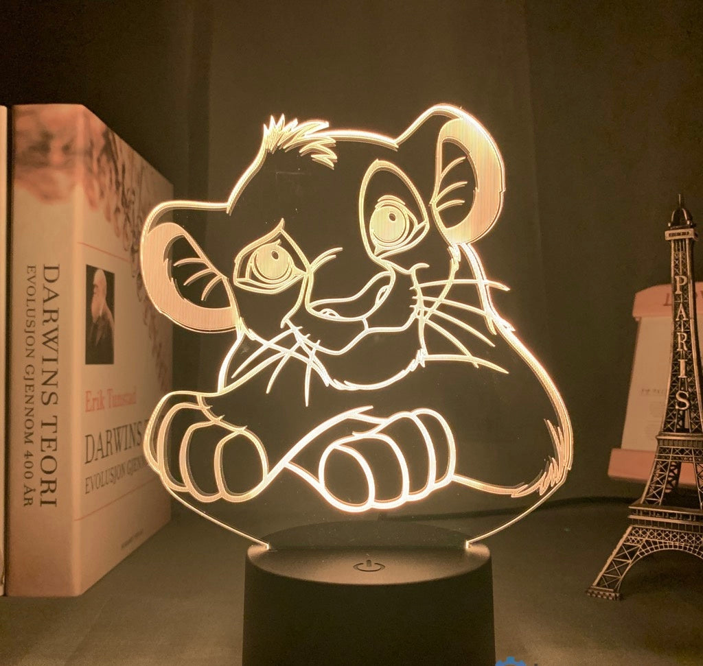 Lampe Simba Roi Lion