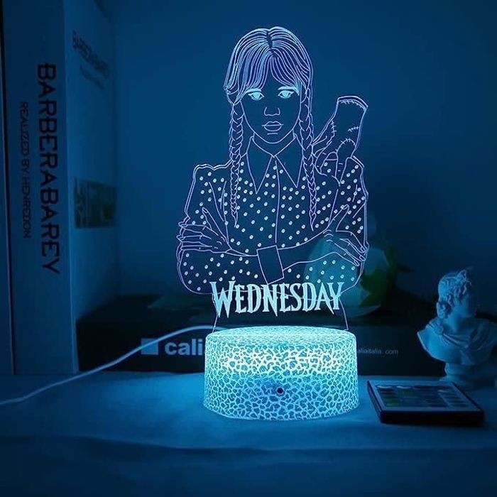 Lampe Mercredi Addams