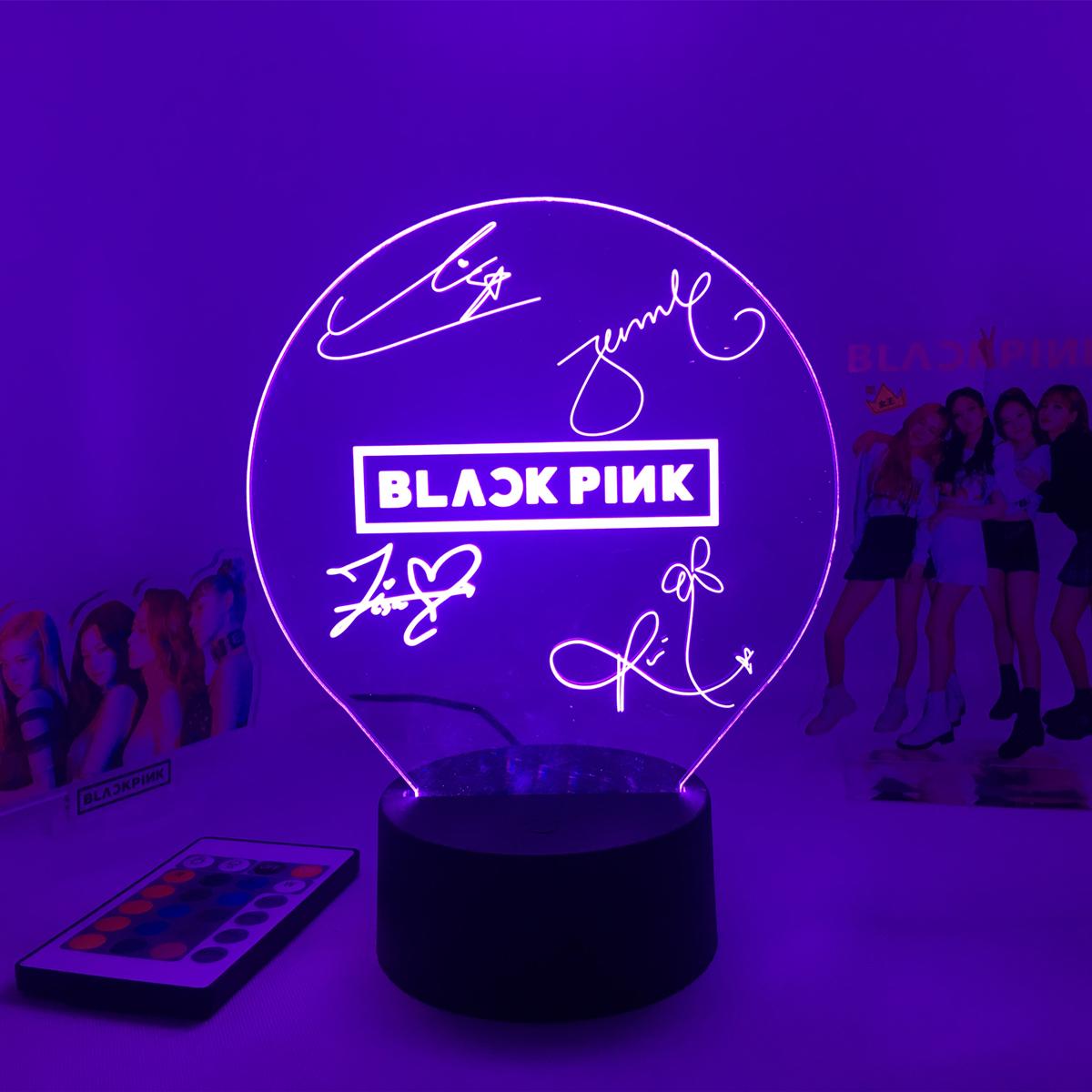 Lampe Black Pink