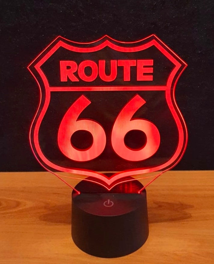 Lampe Route 66